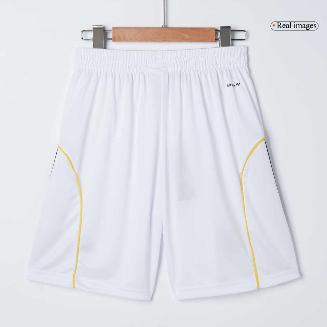 Real Madrid Home Soccer Shorts 2025/26 - Soccerdeal