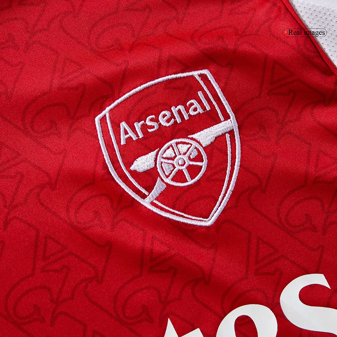 Arsenal Home Long Sleeve Soccer Jersey 2025/26 - Soccerdeal