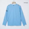 Manchester City Home Long Sleeve Soccer Jersey 2025/26 - Soccerdeal