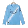 Manchester City Home Long Sleeve Soccer Jersey 2025/26 - Soccerdeal