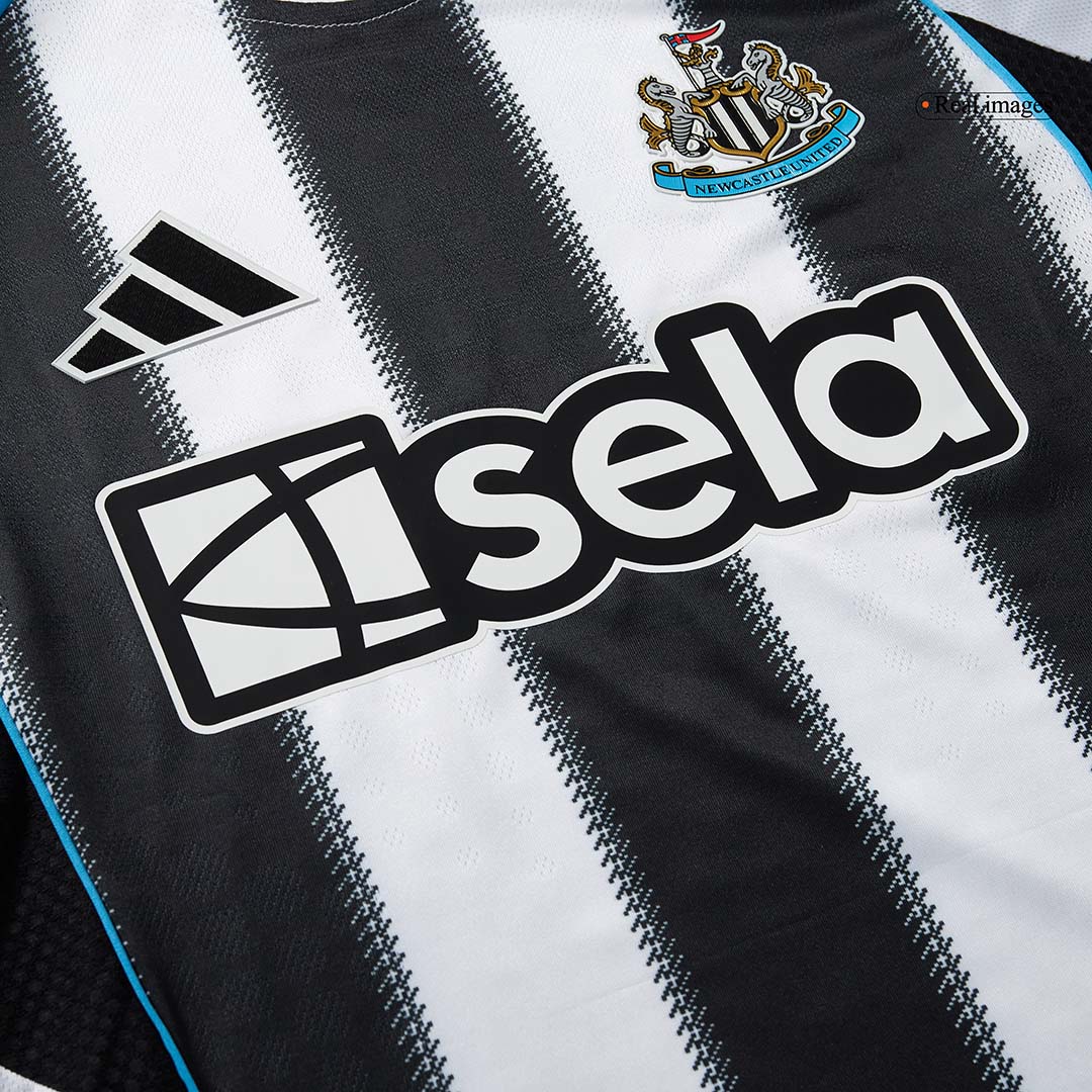 Authentic Newcastle United Home Soccer Jersey 2025/26 - Soccerdeal