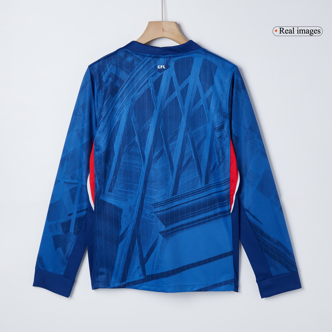 Chelsea Home Long Sleeve Soccer Jersey 2025/26 - Soccerdeal