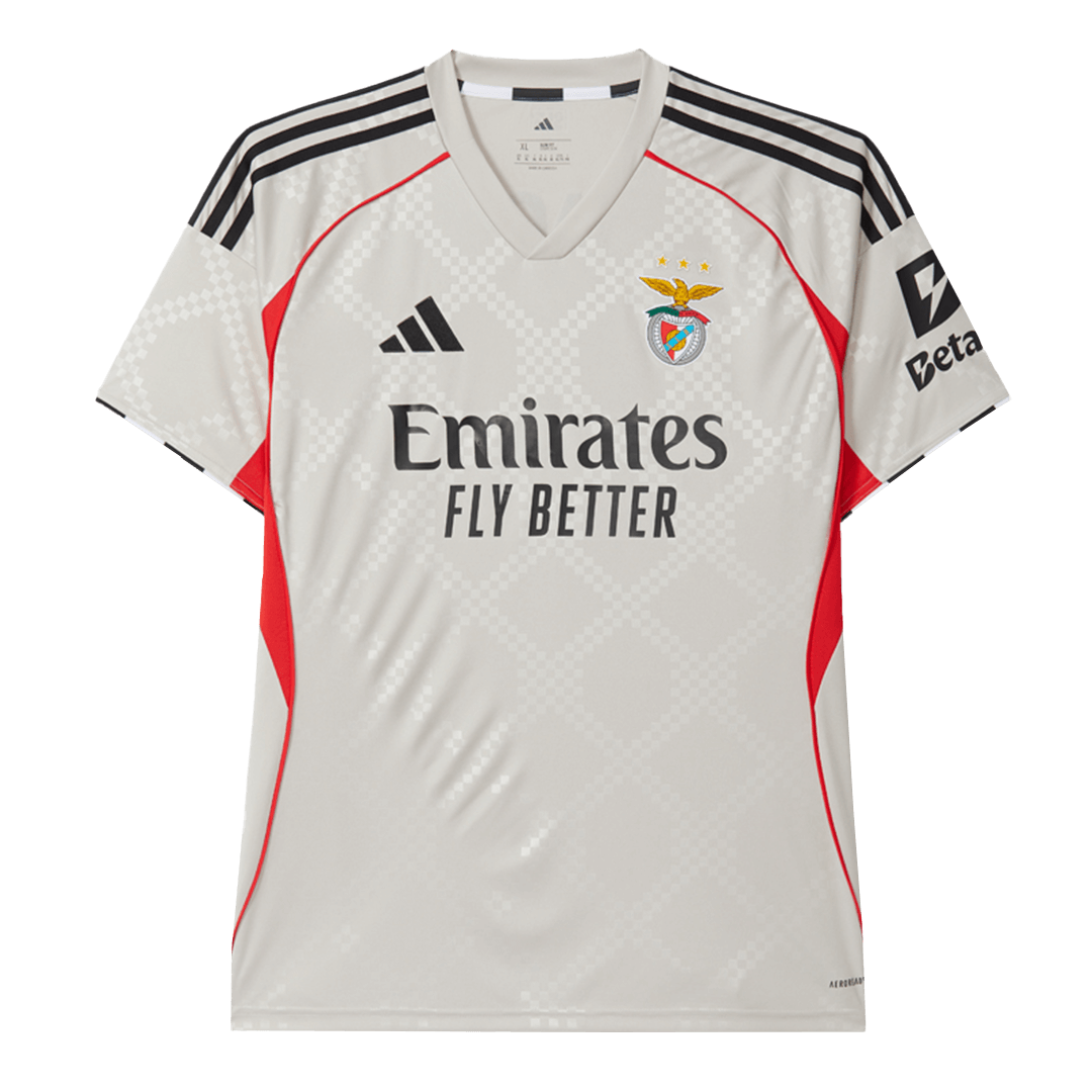 Benfica Away Soccer Jersey 2025/26 - Soccerdeal