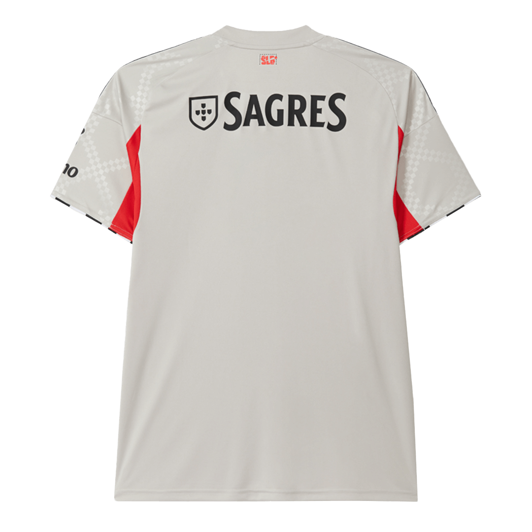 Benfica Away Soccer Jersey 2025/26 - Soccerdeal