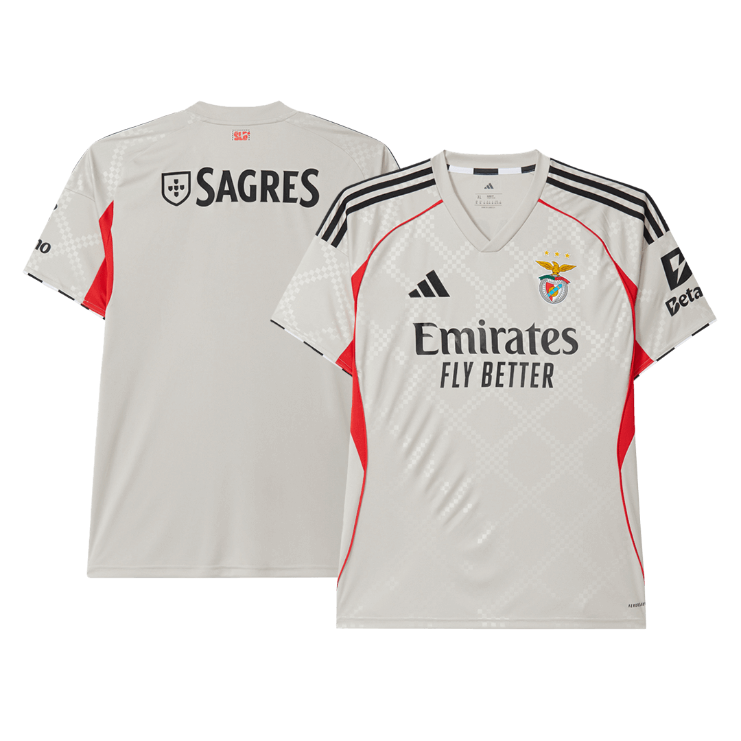 Benfica Away Soccer Jersey 2025/26 - Soccerdeal