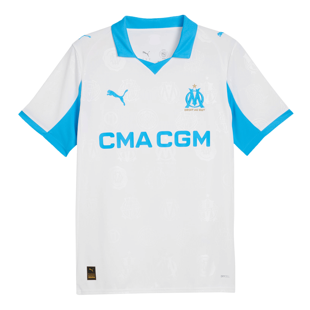 Marseille Home Soccer Jersey 2025/26 - Soccerdeal