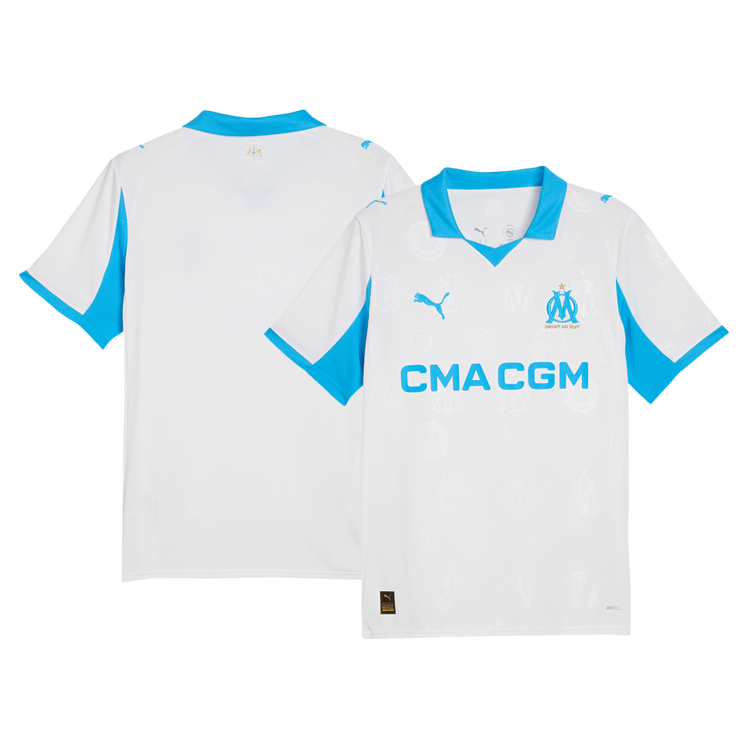 Marseille Home Soccer Jersey 2025/26 - Soccerdeal