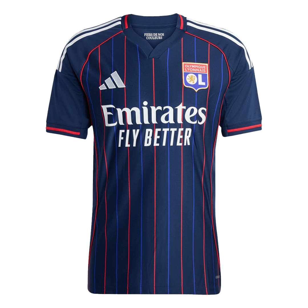 Olympique Lyonnais Away Soccer Jersey 2025/26 - Soccerdeal