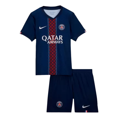 Kid's PSG Home Soccer Jersey Kit(Jersey+Shorts) 2025/26 - Soccerdeal
