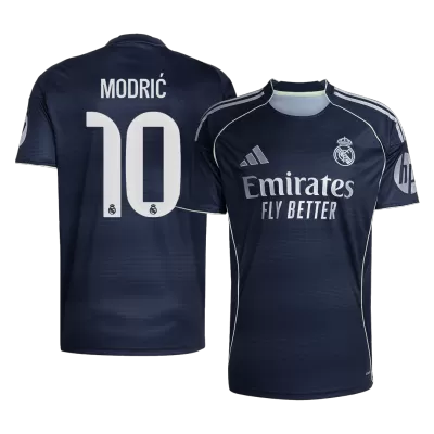 MODRIĆ #10 Real Madrid Away Soccer Jersey 2025/26 - Soccerdeal