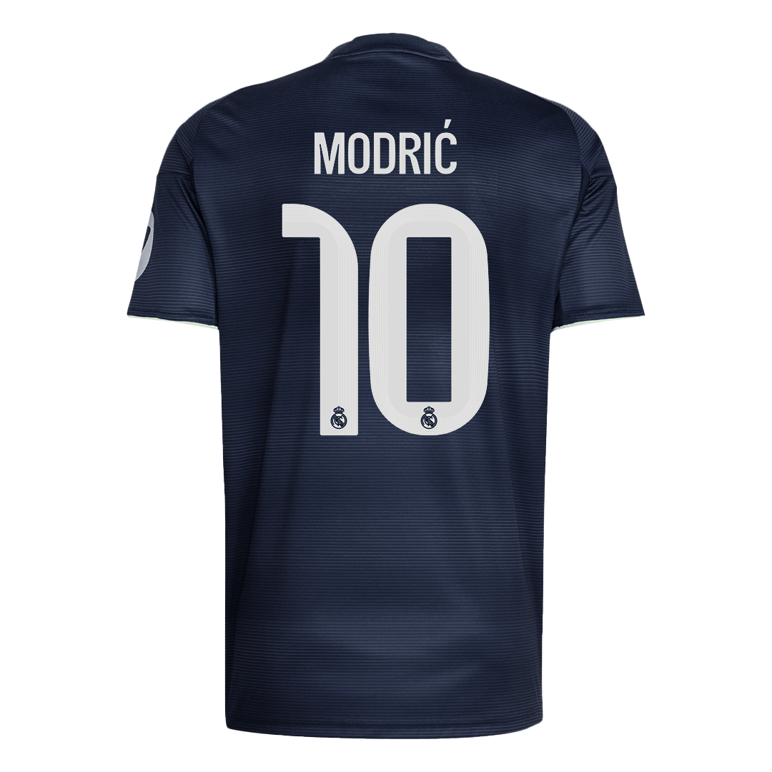 MODRIĆ #10 Real Madrid Away Soccer Jersey 2025/26 - Soccerdeal