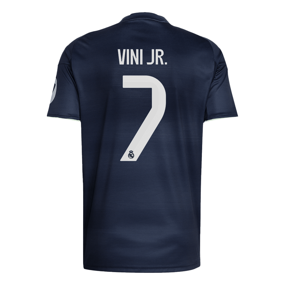 VINI JR. #7 Real Madrid Away Soccer Jersey 2025/26 - Soccerdeal