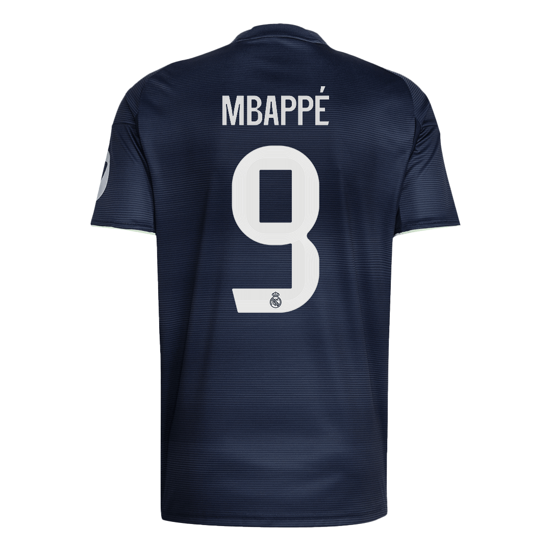 MBAPPÉ #9 Real Madrid Away Soccer Jersey 2025/26 - Soccerdeal