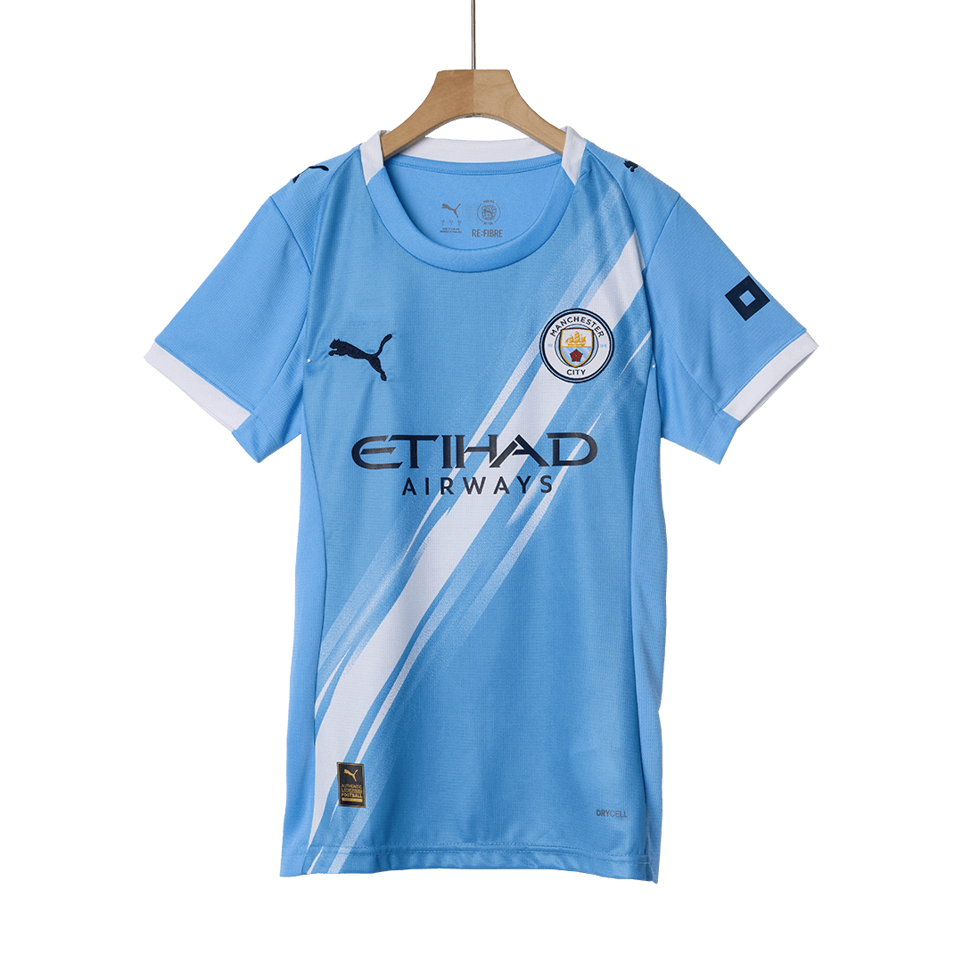 Women's Manchester City Home Soccer Jersey 2025/26 - Soccerdeal