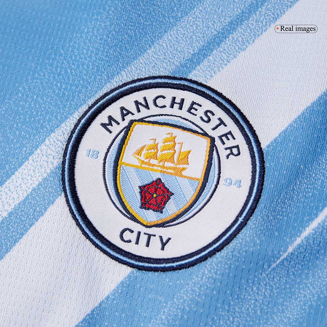 Women's Manchester City Home Soccer Jersey 2025/26 - Soccerdeal
