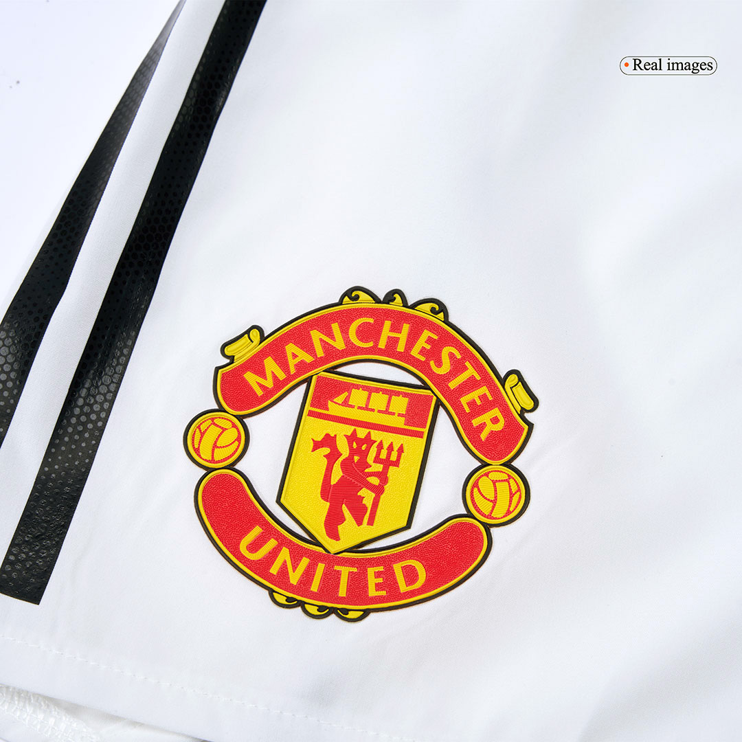 Manchester United Home Soccer Shorts 2025/26 Player Version - Soccerdeal