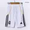 Kid's Real Madrid Home Soccer Jersey Kit(Jersey+Shorts) 2025/26 - Soccerdeal