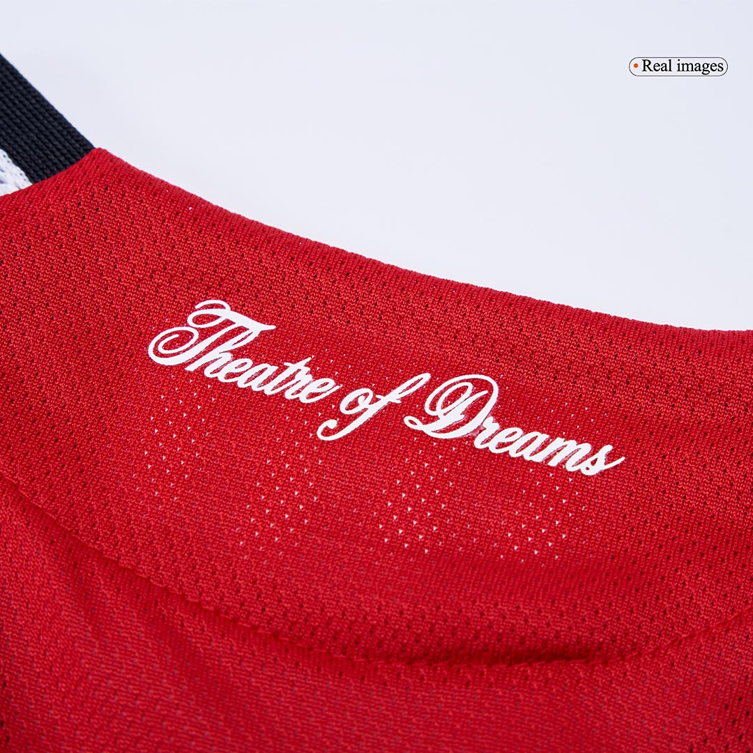 B.FERNANDES #8 Manchester United Home Soccer Jersey 2025/26 Player Version - Soccerdeal