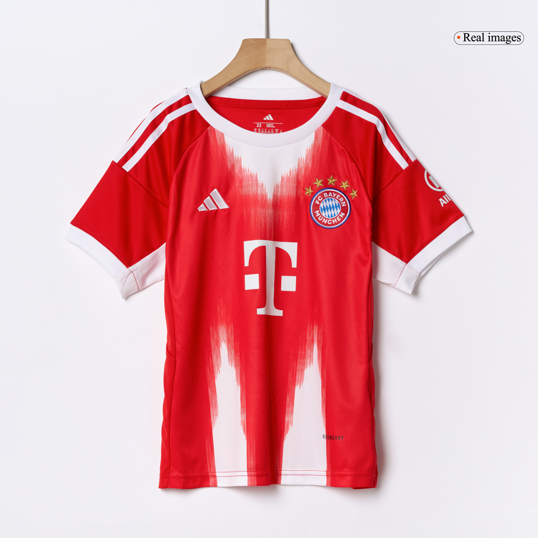 Kid's Bayern Munich Home Soccer Jersey Kit(Jersey+Shorts) 2025/26 - Soccerdeal