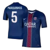 MARQUINHOS #5 PSG Home Soccer Jersey 2025/26 - Soccerdeal