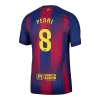 Authentic PEDRI #8 Barcelona Home Soccer Jersey 2025/26 - Soccerdeal