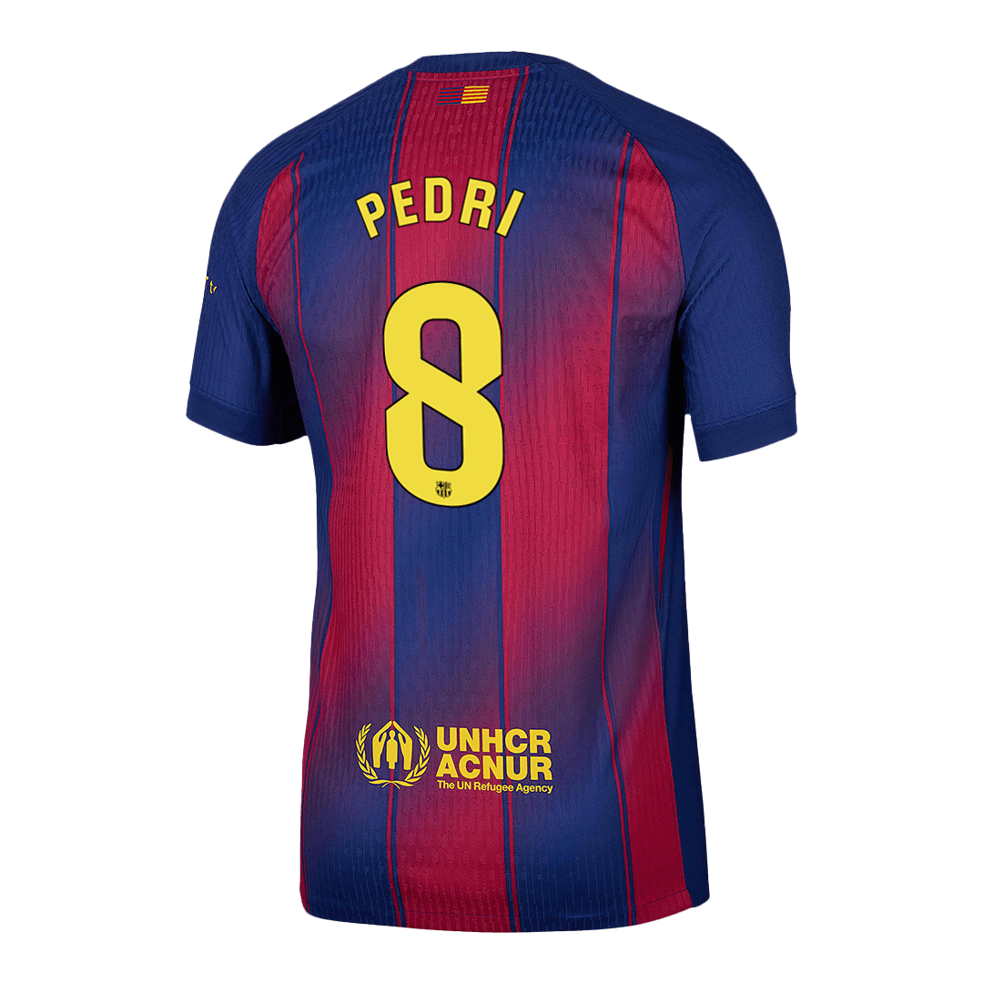 PEDRI #8 Barcelona Home Soccer Jersey 2025/26 Player Version - Soccerdeal