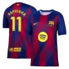 RAPHINHA #11 Barcelona Home Soccer Jersey 2025/26 - Soccerdeal
