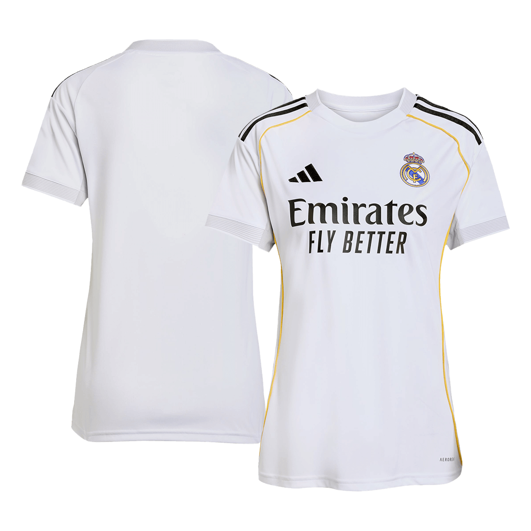 Women's Real Madrid Home Soccer Jersey 2025/26 - Soccerdeal