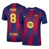 Authentic PEDRI #8 Barcelona Home Soccer Jersey 2025/26 - UCL - Soccerdeal