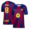 PEDRI #8 Barcelona Home Soccer Jersey 2025/26 -UCL - Soccerdeal