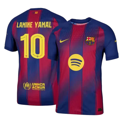 Authentic LAMINE YAMAL #10 Barcelona Home Soccer Jersey 2025/26 - UCL - Soccerdeal