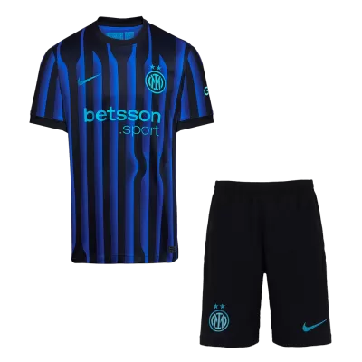 Inter Milan Home Soccer Jersey Kit(Jersey+Shorts) 2025/26 - Soccerdeal