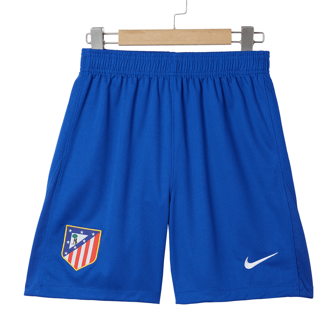 Atletico Madrid Home Soccer Shorts 2025/26 - Soccerdeal