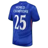 WORLD CHAMPIONS #25 Chelsea Home Soccer Jersey 2025/26 - Soccerdeal