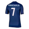 KVARATSKHELIA #7 PSG Home Soccer Jersey 2025/26 - Soccerdeal