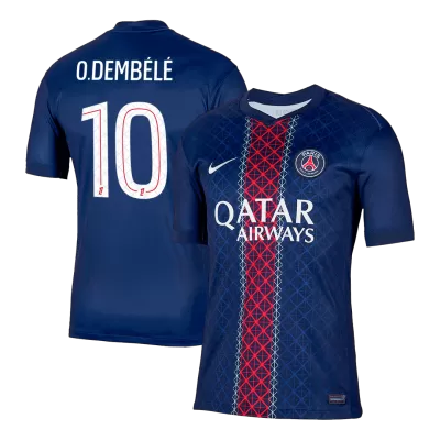O.DEMBÉLÉ #10 PSG Home Soccer Jersey 2025/26 - Soccerdeal