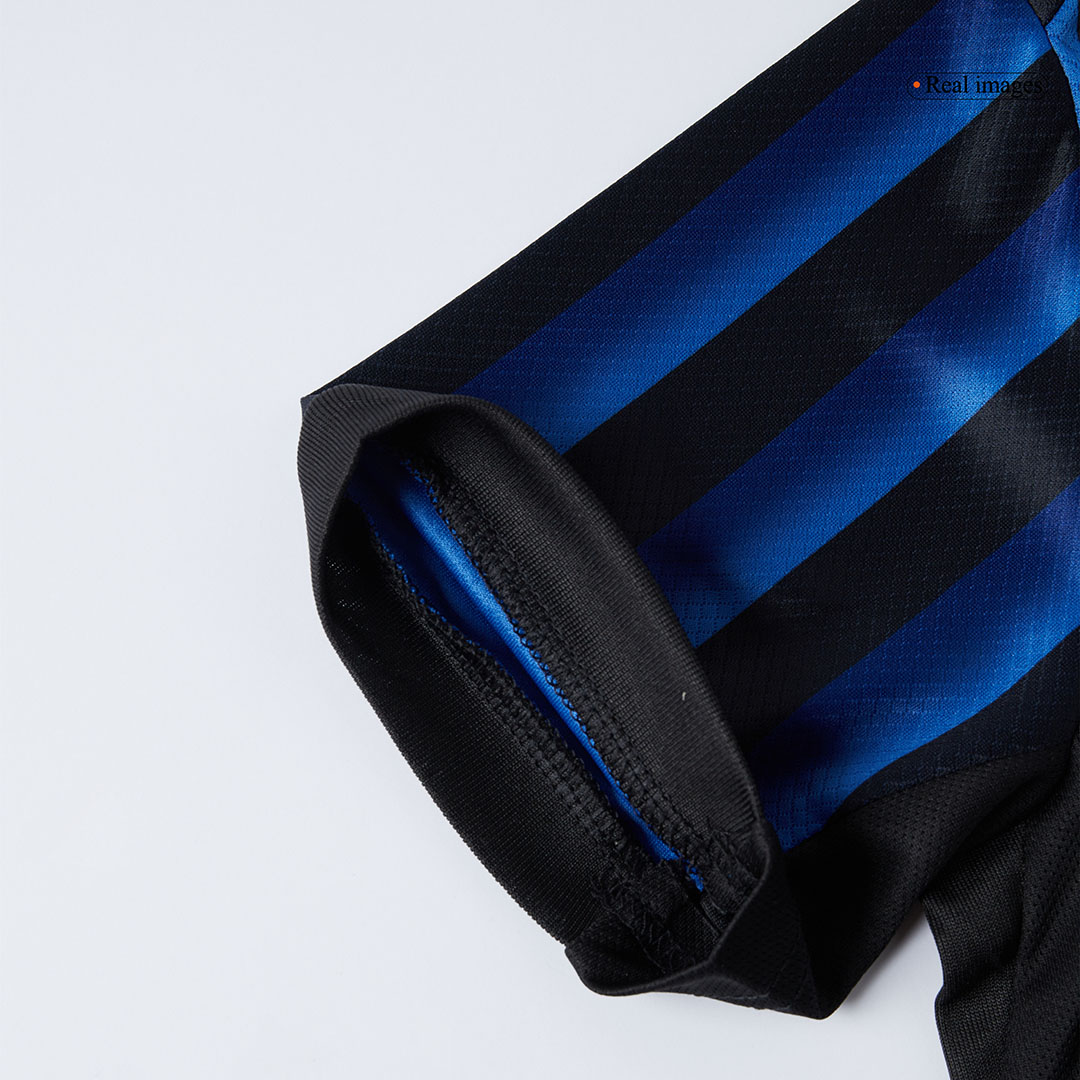 Kid's Inter Milan Home Soccer Jersey Kit(Jersey+Shorts+Socks) 2025/26 - Soccerdeal