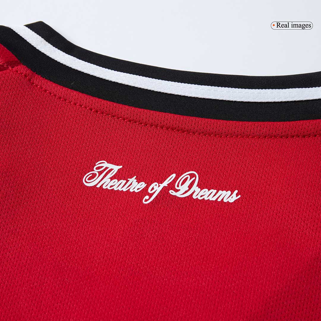 Manchester United Home Long Sleeve Soccer Jersey 2025/26 - Soccerdeal