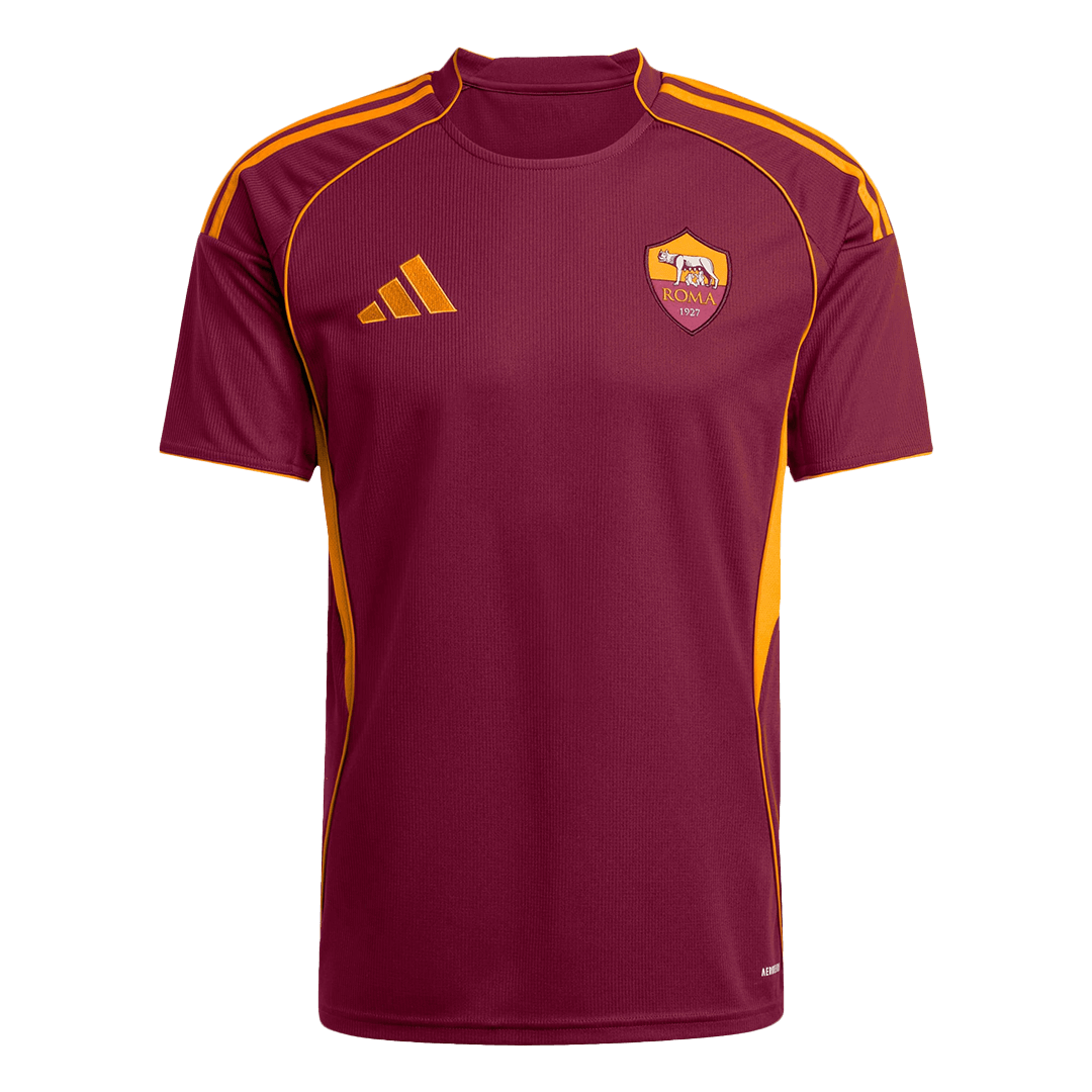 Roma Home Soccer Jersey Kit(Jersey+Shorts) 2025/26 - Soccerdeal