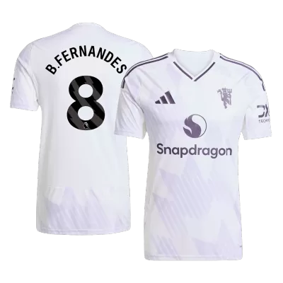 B.FERNANDES #8 Manchester United Away Soccer Jersey 2025/26 - Soccerdeal