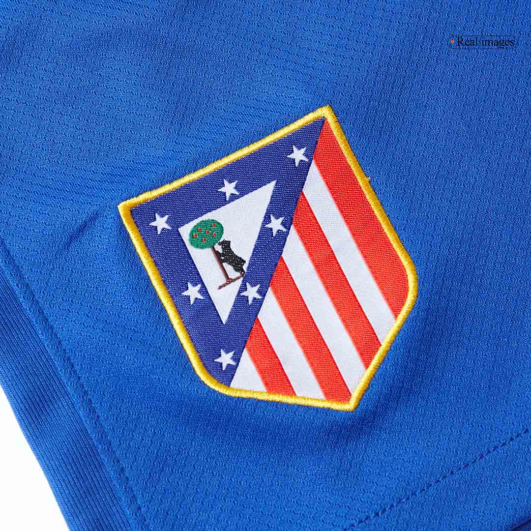 Atletico Madrid Home Soccer Shorts 2025/26 - Soccerdeal