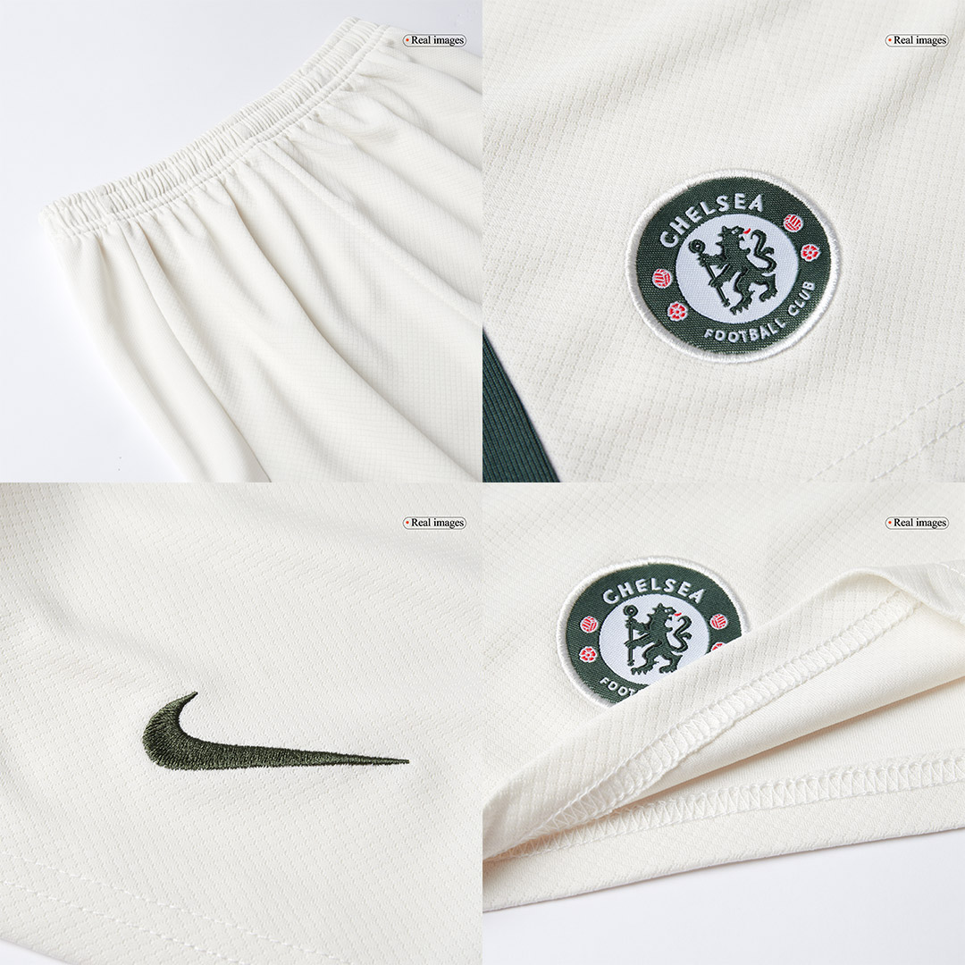 Kid's Chelsea Away Soccer Jersey Kit(Jersey+Shorts+Socks) 2025/26 - Soccerdeal