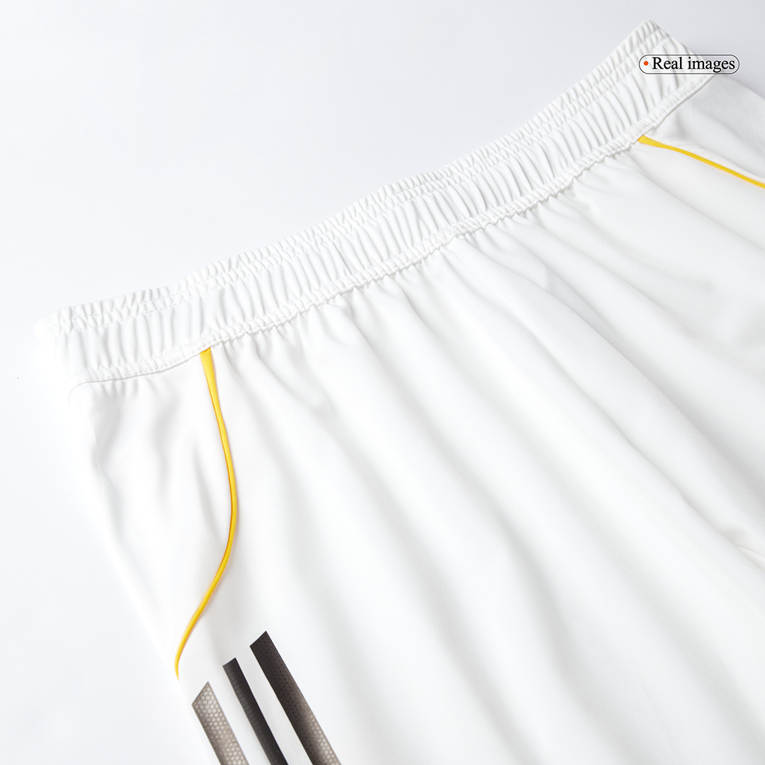 Real Madrid Home Soccer Shorts 2025/26 Player Version - Soccerdeal