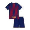Kid's Barcelona Home Soccer Jersey Kit(Jersey+Shorts) 2025/26 - Soccerdeal