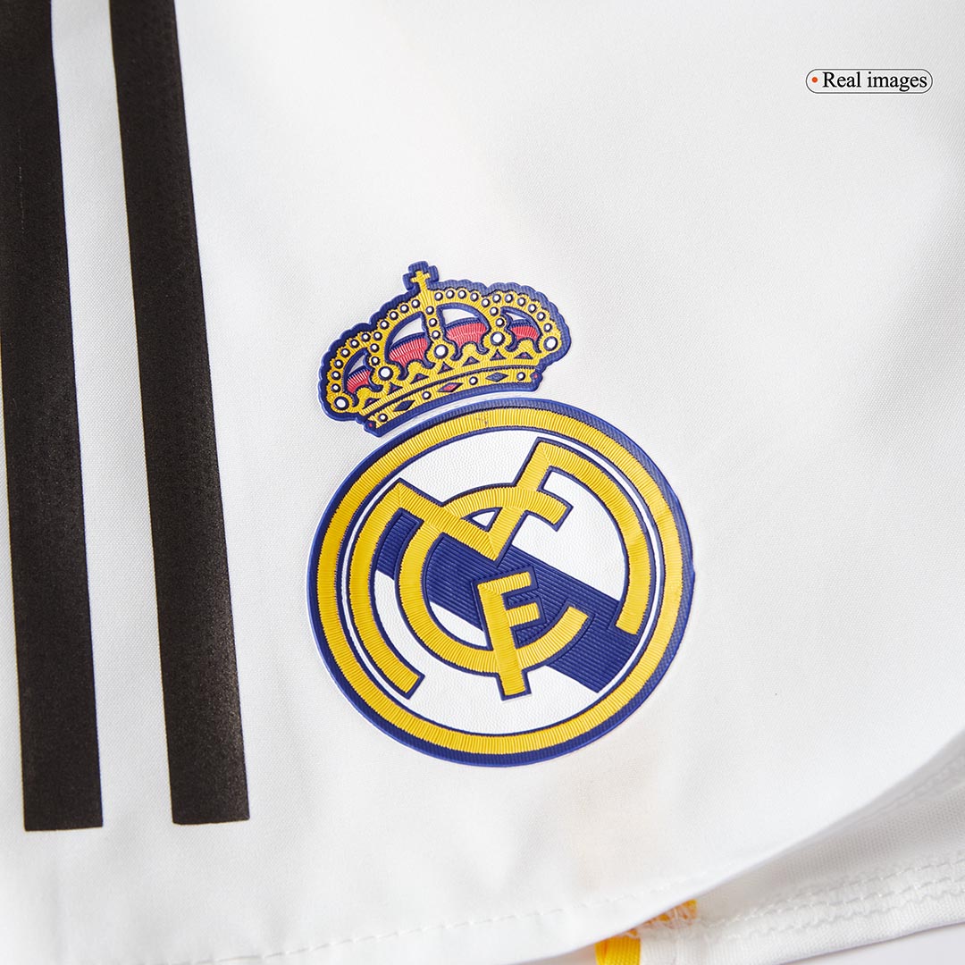 Real Madrid Home Soccer Shorts 2025/26 Player Version - Soccerdeal
