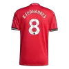 Authentic B.FERNANDES #8 Manchester United Home Soccer Jersey 2025/26 - Soccerdeal