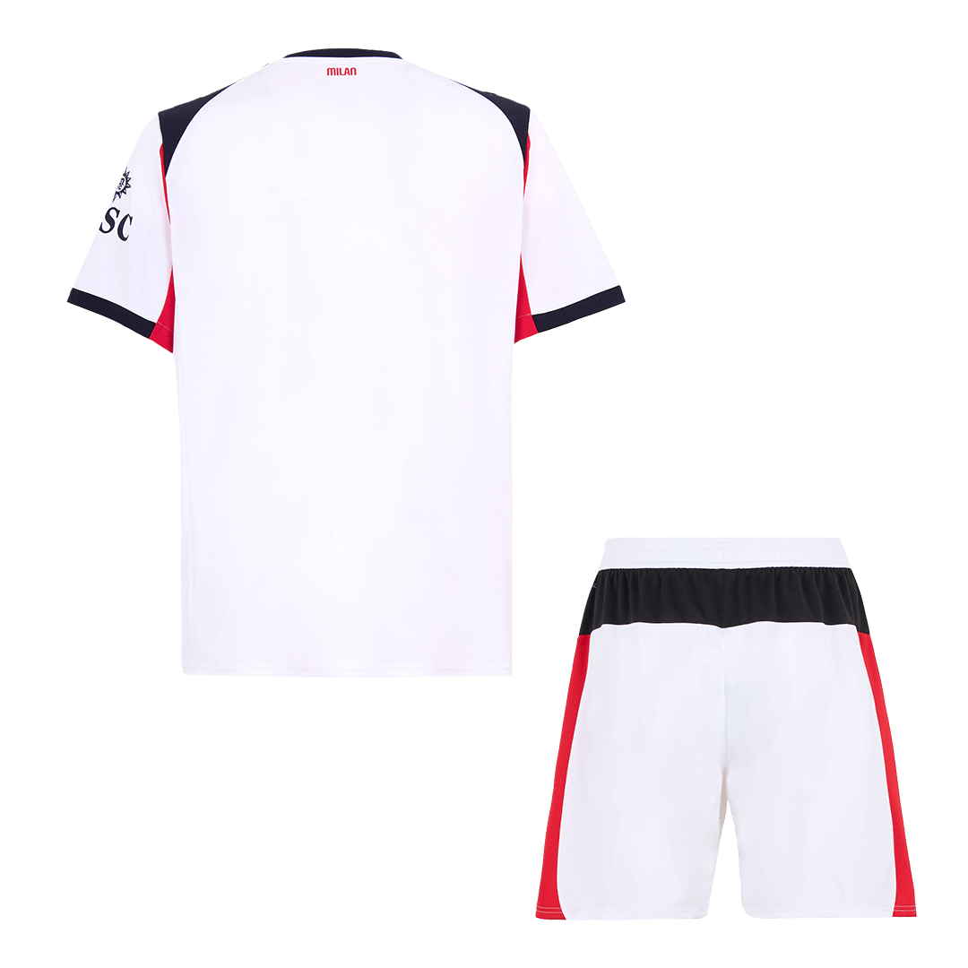 AC Milan Away Soccer Jersey Kit(Jersey+Shorts) 2025/26 - Soccerdeal
