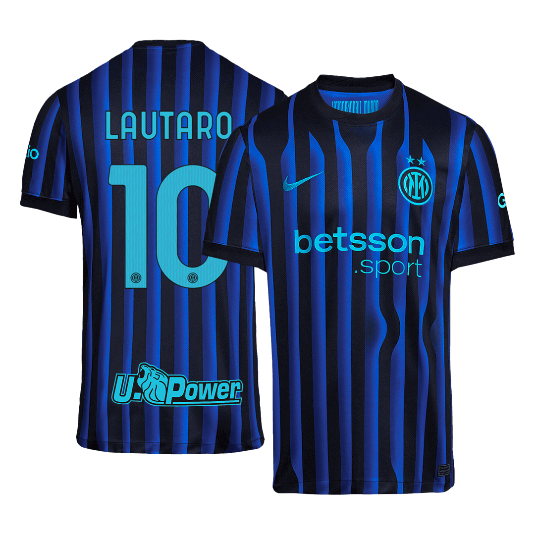 LAUTARO #10 Inter Milan Home Soccer Jersey 2025/26 - Soccerdeal