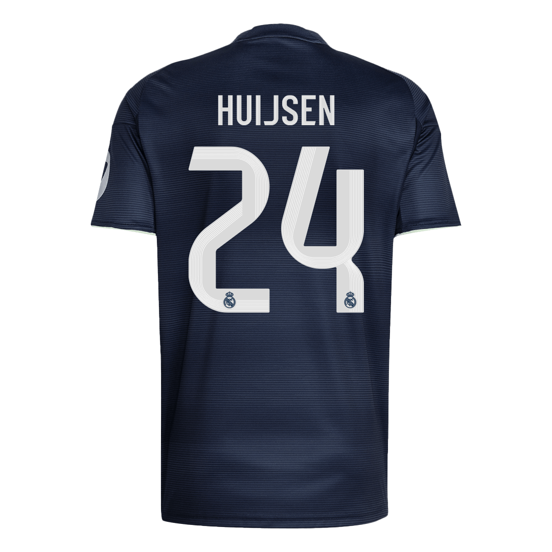 HUIJSEN #24 Real Madrid Away Soccer Jersey 2025/26 - Soccerdeal
