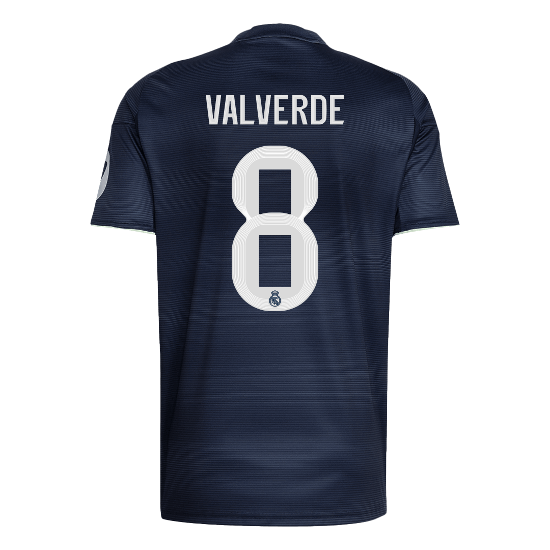 VALVERDE #8 Real Madrid Away Soccer Jersey 2025/26 - Soccerdeal